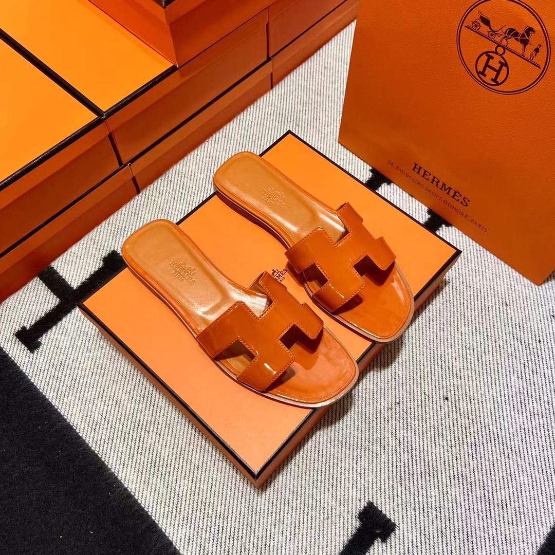 에르메스 올수공 오란 슬리퍼 샌들 페이던트 33